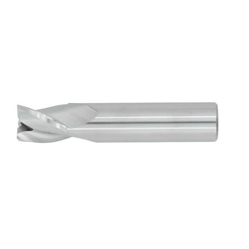 3/16" 3Flute 3/8"LOC 2"OAL 3/16"Shk Round Shank Square Uncoated Carbide End Mill (GP)