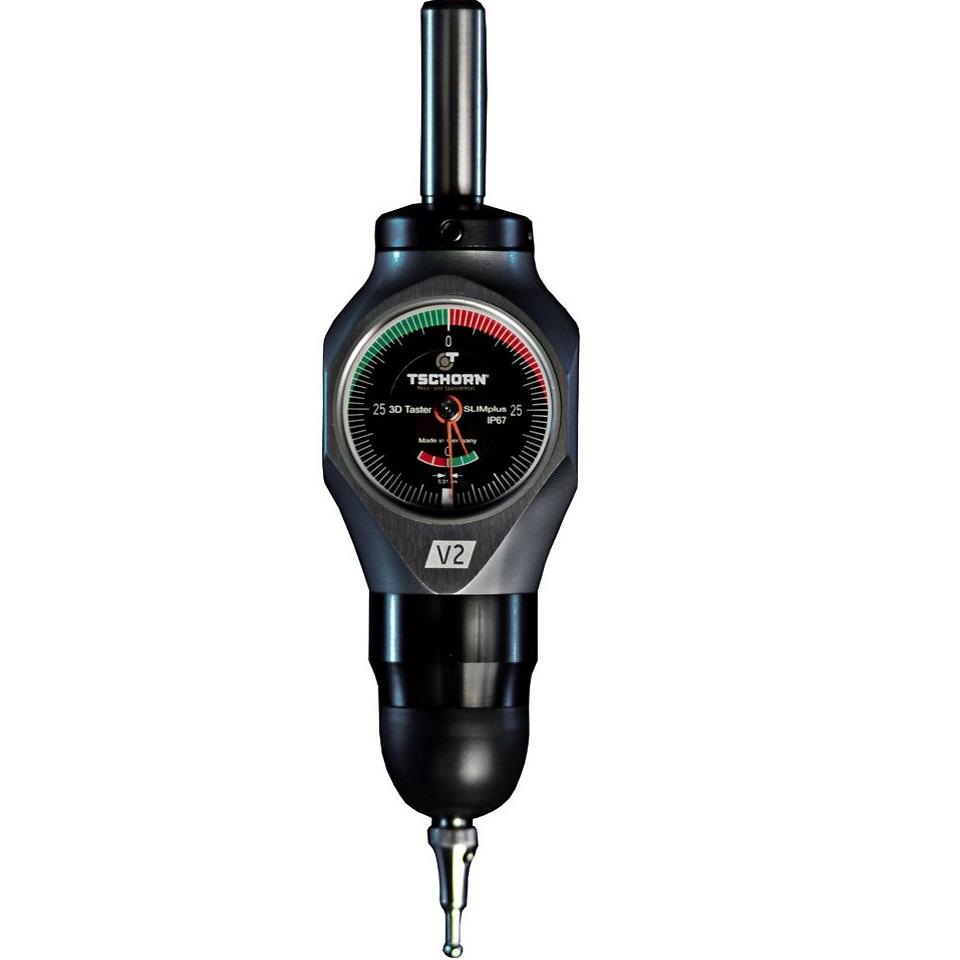 Tschorn 3D Tester BLACK V2 - 1/2" Shank, 5.08" Reach, 3mm/0.118" Probe Tip diameter