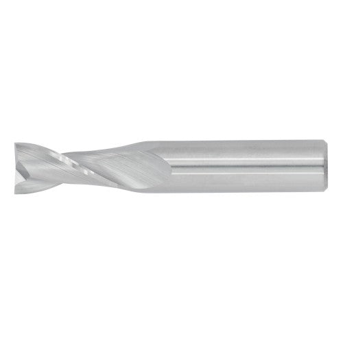 3/16" 2Flute 5/8"LOC 2"OAL 3/16"Shk Round Shank Square Uncoated Carbide End Mill (GP)