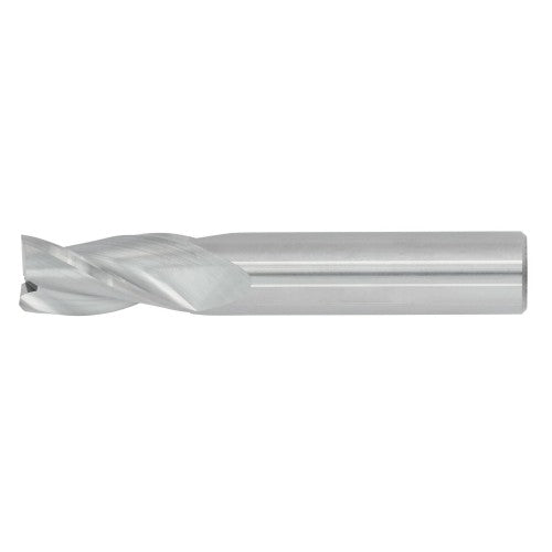 5/32" 3Flute 9/16"LOC 2"OAL 3/16"Shk Round Shank Square Uncoated Carbide End Mill (GP)