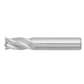 1/2" 4Flt 1LOC 3OAL 1/2Shk RND  SE  SQ  Uncoated Carbide End Mill (GP)