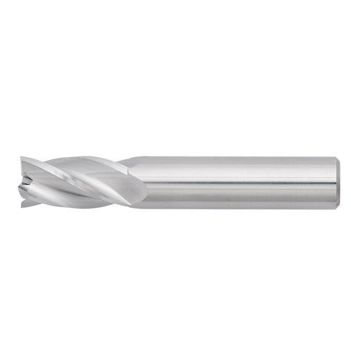 49/64" 4Flute 1-1/2"LOC 4"OAL 7/8"Shk Round Shank Square Uncoated Carbide End Mill (GP)