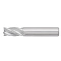 5/32" 4Flute 9/16"LOC 2"OAL 3/16"Shk Round Shank Square Uncoated Carbide End Mill (GP)