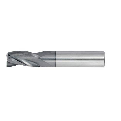 3/64" 3Flute 1/8"LOC 1-1/2"OAL 1/8"Shk Round Shank Square TiALN Carbide End Mill (GP)