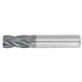 1" 5Flute 1-3/4"LOC 4-1/2"OAL 1"Shk Round Shank .030 Corner Radius ALL4 Carbide End Mill with Chipbreaker (HTAS)