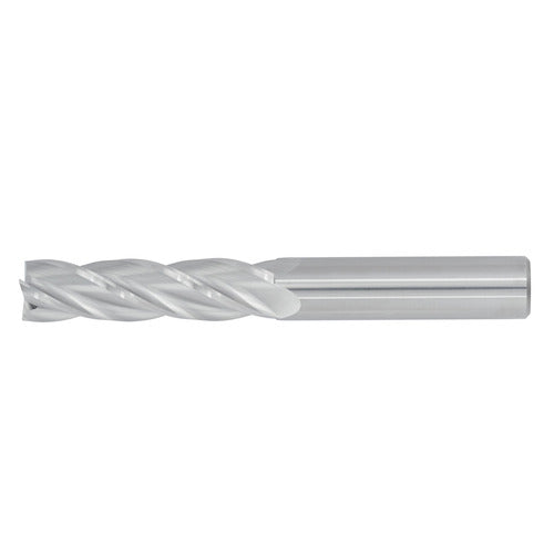 1/2" 4Flute 2"LOC 4"OAL 1/2"Shk Round Shank Square Uncoated Carbide End Mill (GP)