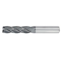 1/2" 4Flute 2-1/8"LOC 4"OAL 1/2"Shk Round Shank .125 Corner Radius ALL4 Carbide End Mill with Chipbreaker (HTAS)