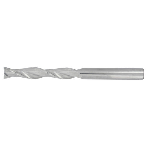 1/2" 2Flute 3"LOC 6"OAL 1/2"Shk Round Shank Square Uncoated Carbide End Mill (GP)