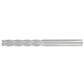 3/8" 4Flute 1-3/4"LOC 4"OAL 3/8"Shk Round Shank Square Uncoated Carbide End Mill (GP)
