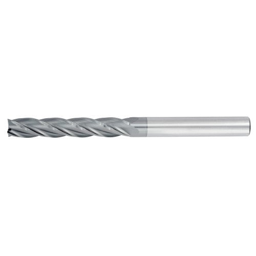3/4" 6Flute 3-1/4"LOC 6"OAL 3/4"Shk Round Shank .030 Corner Radius ALL4 Carbide End Mill with Chipbreaker (HTAS)