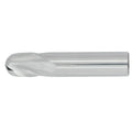 1/8" 2Flute 1/4"LOC 1-1/2"OAL 1/8"Shk Round Shank Ball Nose Uncoated Carbide End Mill (GP)