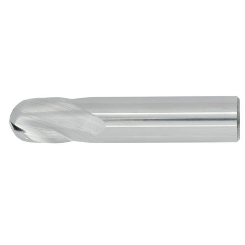7/16" 2Flute 5/8"LOC 2-1/2"OAL 7/16"Shk Round Shank Ball Nose Uncoated Carbide End Mill (GP)