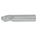 3/4" 3Flute 1"LOC 3"OAL 3/4"Shk Round Shank Ball Nose Uncoated Carbide End Mill (GP)