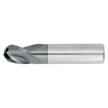 1/16" 3Flute 1/8"LOC 1-1/2"OAL 1/8"Shk Round Shank Ball Nose TiALN Carbide End Mill (GP)
