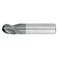 5/8" 3Flute 3/4"LOC 3"OAL 5/8"Shk Round Shank Ball Nose TiALN Carbide End Mill (GP)