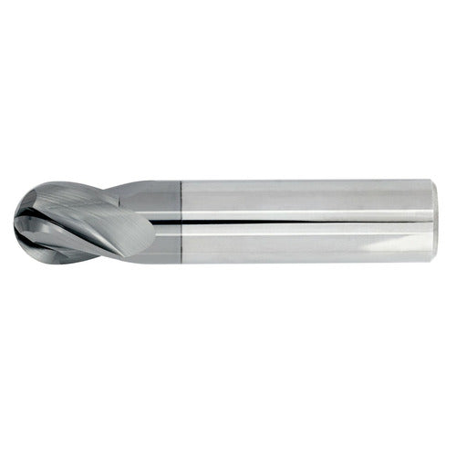 5/8" 6Flute 3/4"LOC 3"OAL 5/8"Shk Round Shank Ball Nose ALL4 Carbide End Mill (HTAS)