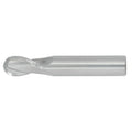 7/64" 2Flute 3/8"LOC 1-1/2"OAL 1/8"Shk Round Shank Ball Nose Uncoated Carbide End Mill (GP)