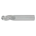 29/32" 3Flute 1-1/2"LOC 4"OAL 1"Shk Round Shank Ball Nose Uncoated Carbide End Mill (GP)