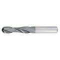 3/8" 2Flute 1-1/8"LOC 3"OAL 3/8"Shk Round Shank Ball Nose TiALN Carbide End Mill (GP)