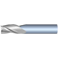 3.5mm 3Flute 12mmLOC 50mmOAL 4mmShk Round Shank Square Uncoated Carbide End Mill (GP)