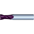 2mm 2Flute 6mmLOC 38mmOAL 2mmShk Round Shank Square TiALN Carbide End Mill (GP)