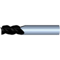 8mm 3Flute 19mmLOC 63mmOAL 8mmShk Round Shank Square TiALN Carbide End Mill (GP)