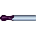 10mm 2Flute 22mmLOC 70mmOAL 10mmShk Round Shank Ball Nose TiALN Carbide End Mill (GP)