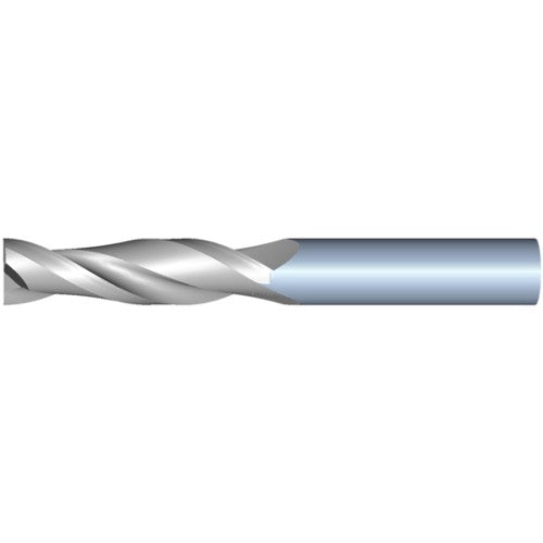 14mm 2Flute 50mmLOC 125mmOAL 14mmShk Round Shank Square Uncoated Carbide End Mill (GP)