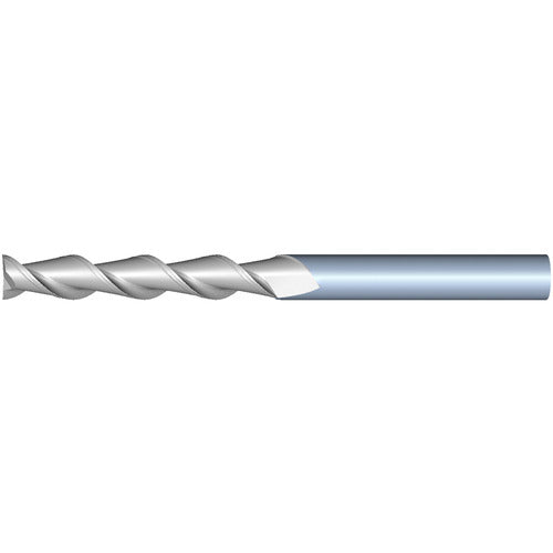 14mm 2Flute 75mmLOC 150mmOAL 14mmShk Round Shank Square Uncoated Carbide End Mill (GP)
