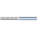 6mm 4Flute 50mmLOC 100mmOAL 6mmShk Round Shank Square Uncoated Carbide End Mill (GP)