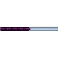 4mm 4Flute 50mmLOC 100mmOAL 4mmShk Round Shank Square TiALN Carbide End Mill (GP)