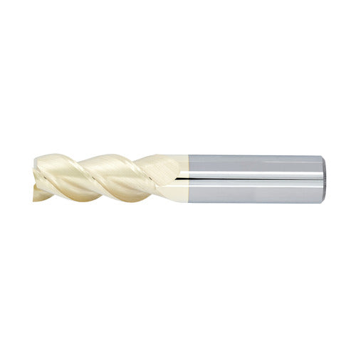 1/4" 3Flute 3/4"LOC 2-1/2"OAL 1/4"Shk Round Shank Square ZrN Carbide End Mill Medium/Finisher (UHPA)