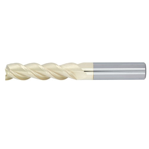 5/16" 3Flute 1-1/8"LOC 3"OAL 5/16"Shk Round Shank Square ZrN Carbide End Mill Medium/Finisher (UHPA)
