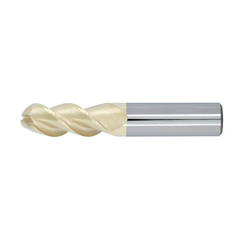 5/16" 3Flute 13/16"LOC 2 1/2"OAL 5/16"Shk Round Shank Ball Nose ZrN Carbide End Mill Medium/Finisher (UHPA)