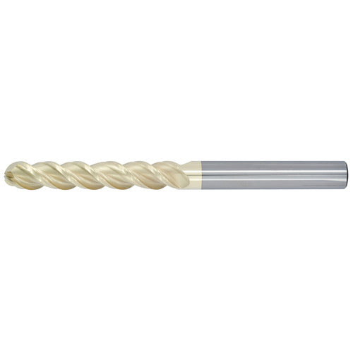 5/16" 3Flute 1-5/8"LOC 4"OAL 5/16"Shk Round Shank Ball Nose ZrN Carbide End Mill Medium/Finisher (UHPA)