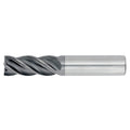 1/8" 4Flute 1/2"LOC 1-1/2"OAL 1/8"Shk Round Shank Square TiALN Carbide End Mill (HP)