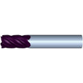 3/8" 5Flute 7/8"LOC 2-1/2"OAL 3/8"Shk Round Shank .030 Corner Radius TiALN Carbide End Mill (UHP)