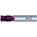 1/2" 4Flute 1-1/4"LOC 3"OAL 1/2"Shk Weldon Shank .030 Corner Radius TiALN Carbide End Mill (UHP)