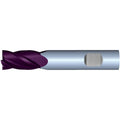3/8" 4Flute 7/8"LOC 2-1/2"OAL 3/8"Shk Weldon Shank .030 Corner Radius TiALN Carbide End Mill (UHP)
