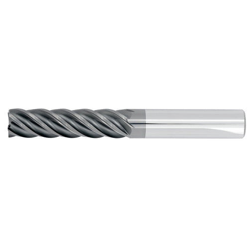 1" 5Flute 2-1/4"LOC 5"OAL 1"Shk Round Shank Square TiALN Carbide End Mill (UHP)