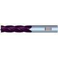 1" 4Flute 2-1/4"LOC 5"OAL 1"Shk Weldon Shank .125 Corner Radius TiALN Carbide End Mill (UHP)