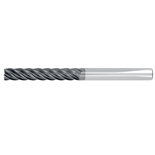 3/4" 5Flute 3"LOC 6"OAL 3/4"Shk Round Shank Square TiALN Carbide End Mill (HP)