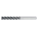 3/16" 4Flute 1-1/8"LOC 3"OAL 3/16"Shk Round Shank .015 Corner Radius TiALN Carbide End Mill (HP)