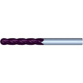 3/16" 4Flute 1-1/8"LOC 3"OAL 3/16"Shk Round Shank Ball Nose TiALN Carbide End Mill (UHP)