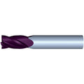 5/8" 4Flute 1-1/4"LOC 3-1/2"OAL 5/8"Shk Round Shank .060 Corner Radius TiALN Carbide End Mill (HP)