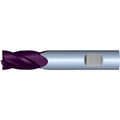 1/2" 4Flute 1-1/4"LOC 3"OAL 1/2"Shk Weldon Shank Square TiALN Carbide End Mill (HP)