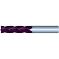 5/8" 4Flute 2-1/4"LOC 5"OAL 5/8"Shk Round Shank .125 Corner Radius TiALN Carbide End Mill (HP)