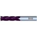 1" 4Flute 2-1/4"LOC 5"OAL 1"Shk Weldon Shank Square TiALN Carbide End Mill (HP)