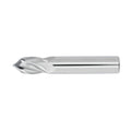 5/16" 4Flute 7/8"LOC 2-1/2"OAL 5/16"Shk Round Shank 90 Degree Uncoated Carbide End Mill Drill/Mill (GP)