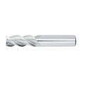 1/4" 3Flute 3/4"LOC 2-1/2"OAL 1/4"Shk Round Shank Square Uncoated Carbide End Mill Medium/Rougher (UHPA)